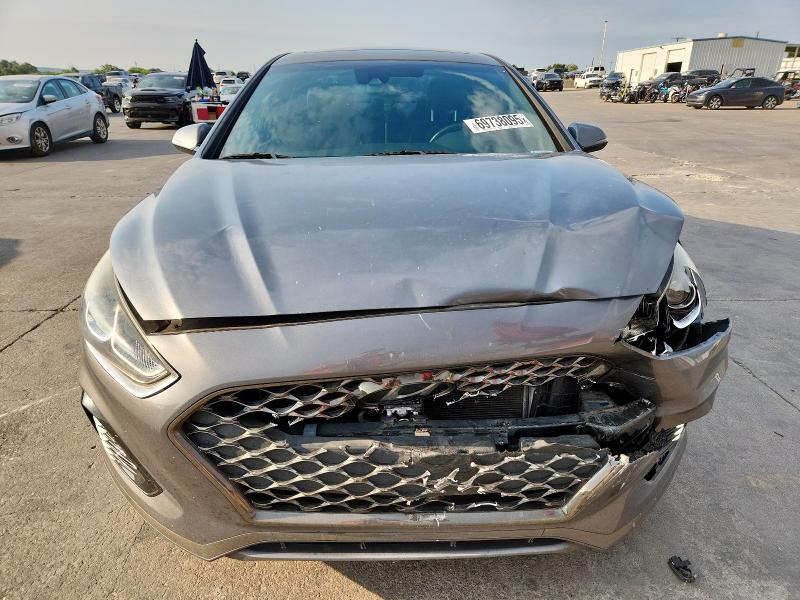 5NPE34AF2JH707788 - 2018 HYUNDAI SONATA SPORT Сұр фото 5