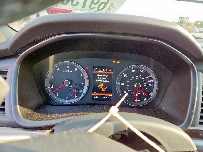 5NPE34AF2JH707788 - 2018 HYUNDAI SONATA SPORT Сұр фото 9