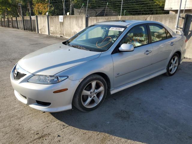 1YVFP80D545N76693 - 2004 MAZDA MAZDA 6 S SILVER photo 1