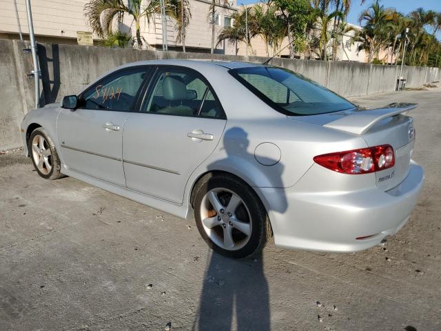 1YVFP80D545N76693 - 2004 MAZDA MAZDA 6 S SILVER photo 2