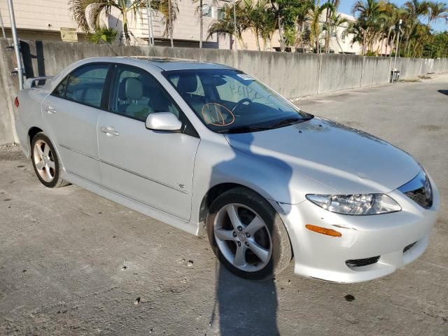 1YVFP80D545N76693 - 2004 MAZDA MAZDA 6 S SILVER photo 4