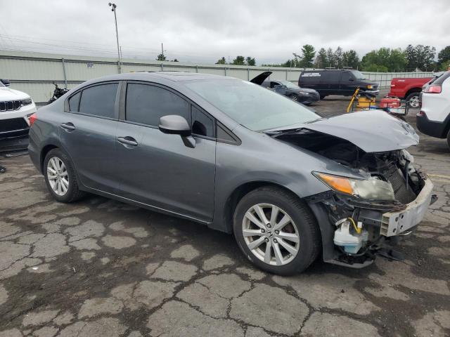 19XFB2F82CE301569 - 2012 HONDA CIVIC EX GRAY photo 4