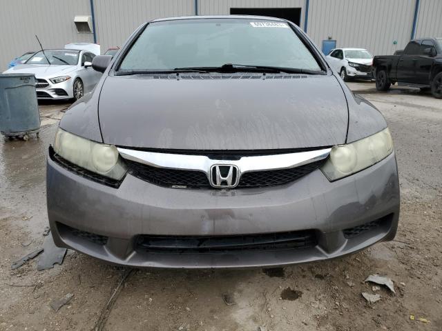 2HGFA16619H515673 - 2009 HONDA CIVIC LX-S ნაცრისფერი ფოტო 5