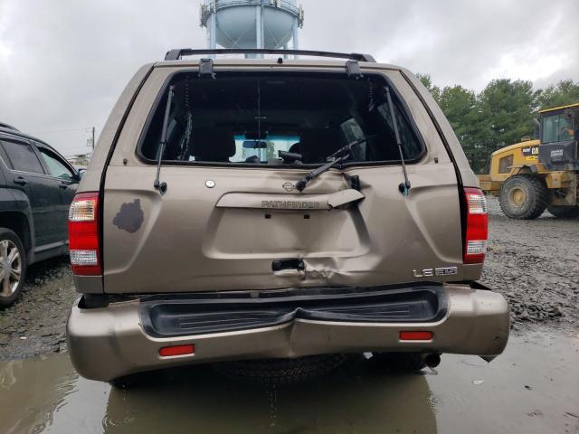 JN8DR09YX1W598309 - 2001 NISSAN PATHFINDER LE 棕色 照片 6