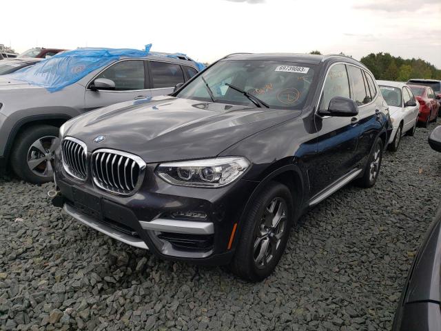 5UXTY5C02L9C23902 - 2020 BMW X3 XDRIVE30I GRAY photo 1