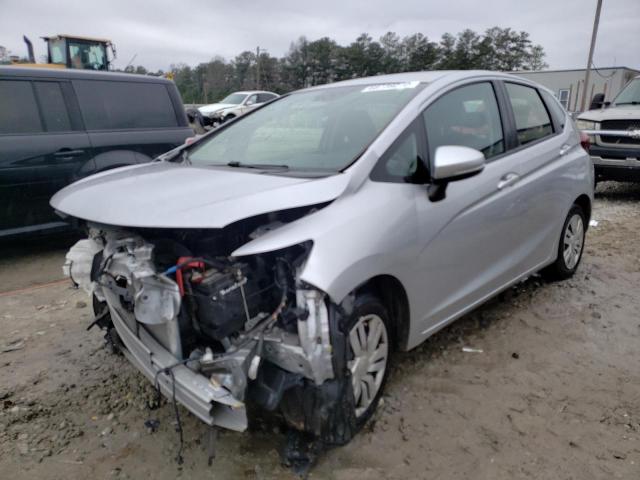 JHMGK5H59GS015678 - 2016 HONDA FIT LX SILVER photo 1