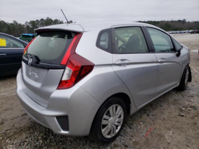 JHMGK5H59GS015678 - 2016 HONDA FIT LX SILVER photo 3