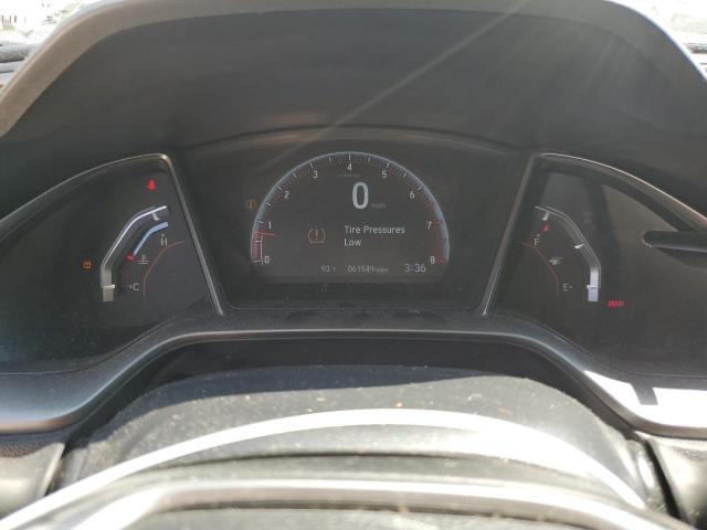 2HGFC1E53KH703331 - 2019 HONDA CIVIC SI WHITE photo 9