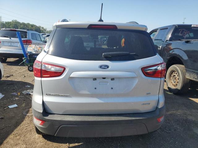 MAJ6S3GL3MC409013 - 2021 FORD ECOSPORT SE SILVER photo 6