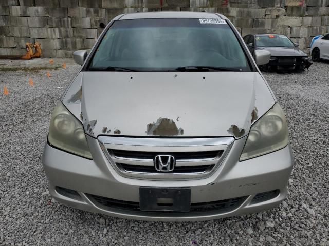 5FNRL38427B140571 - 2007 HONDA ODYSSEY EX SILVER photo 5
