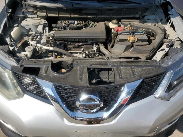 5N1AT2MT8EC827046 - 2014 NISSAN ROGUE S SILVER photo 12