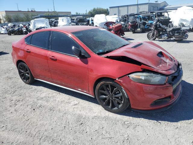 1C3CDFEB1GD728383 - 2016 DODGE DART GT RED photo 4