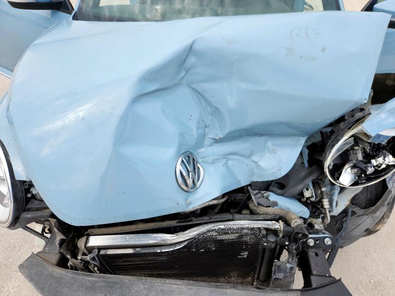 3VWJX7AT8DM676732 - 2013 VOLKSWAGEN BEETLE TURQUOISE photo 11