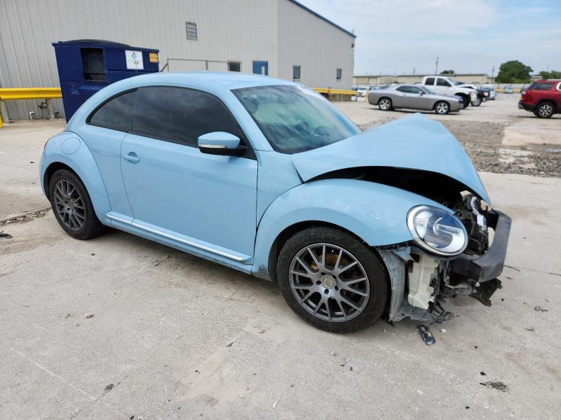 3VWJX7AT8DM676732 - 2013 VOLKSWAGEN BEETLE TURQUOISE photo 4