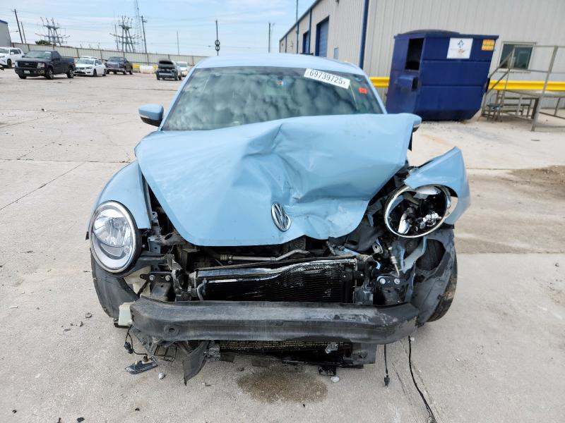 3VWJX7AT8DM676732 - 2013 VOLKSWAGEN BEETLE TURQUOISE photo 5