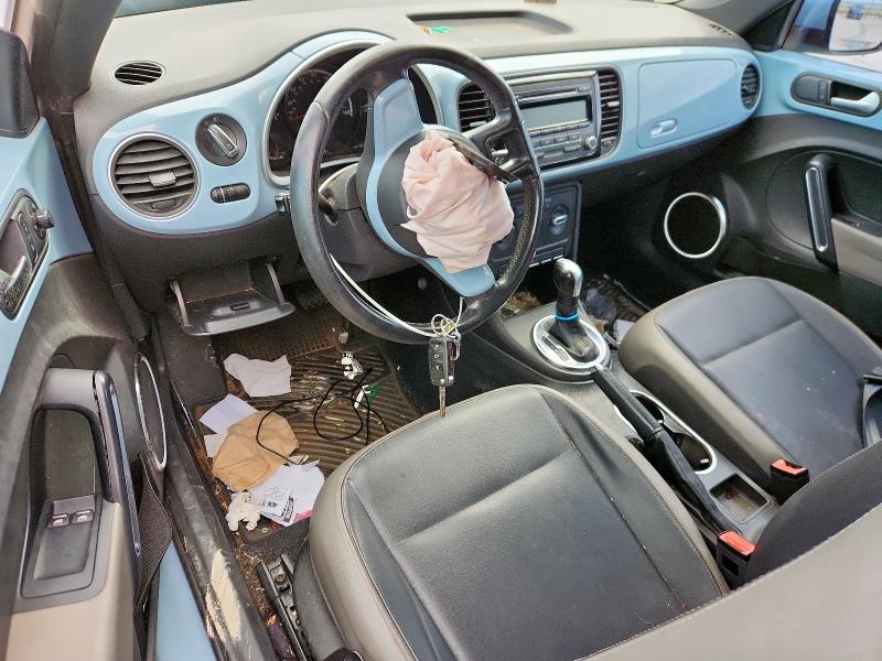 3VWJX7AT8DM676732 - 2013 VOLKSWAGEN BEETLE TURQUOISE photo 8