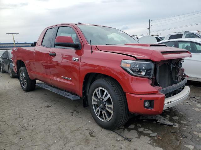 5TFUW5F17KX799492 - 2019 TOYOTA TUNDRA DOUBLE CAB SR/SR5 RED photo 4