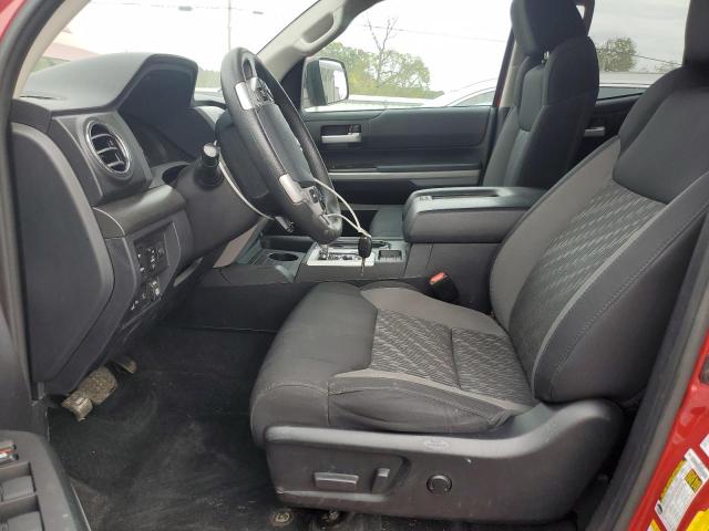 5TFUW5F17KX799492 - 2019 TOYOTA TUNDRA DOUBLE CAB SR/SR5 RED photo 7