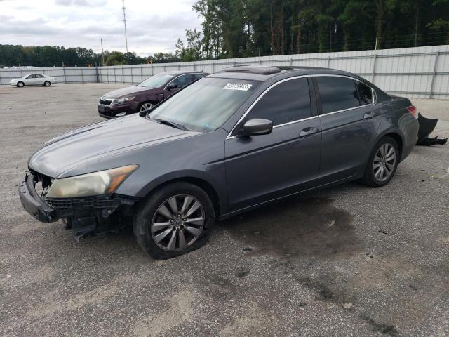 1HGCP2F86CA107636 - 2012 HONDA ACCORD EXL GRAY photo 1