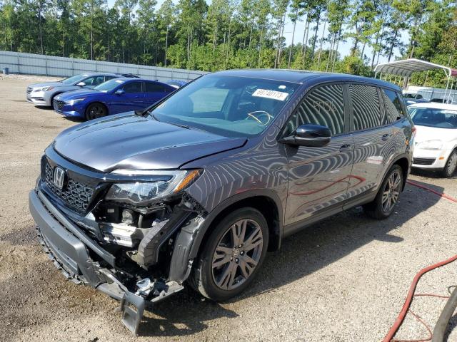 5FNYF7H55MB012632 - 2021 HONDA PASSPORT EXL أزرق صورة 1