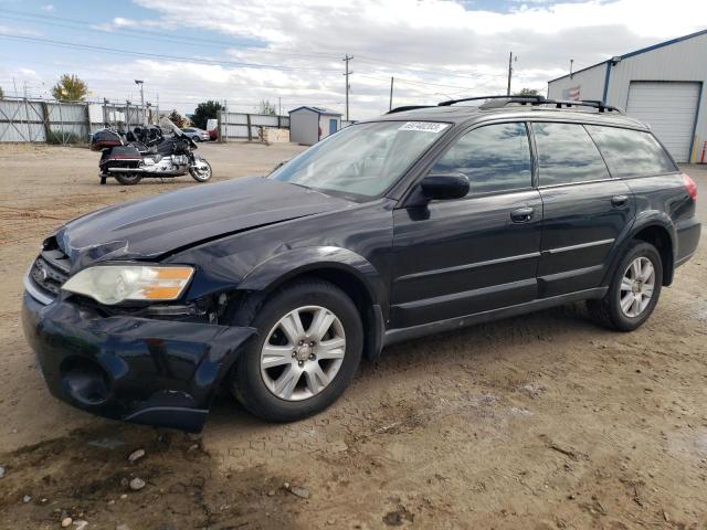 4S4BP62CX57351409 - 2005 SUBARU LEGACY OUTBACK 2.5I LIMITED BLACK photo 1