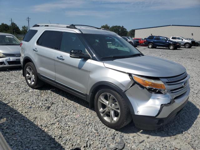 1FMHK8F88CGA15359 - 2012 FORD EXPLORER LIMITED Сріблястий фото 4