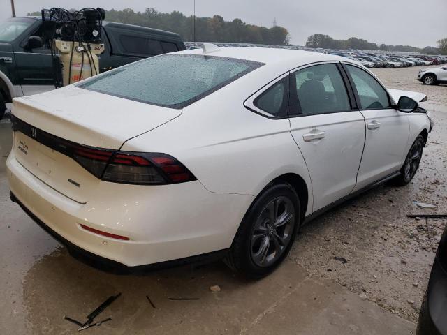 1HGCY2F63PA026689 - 2023 HONDA ACCORD HYBRID EXL WHITE photo 3