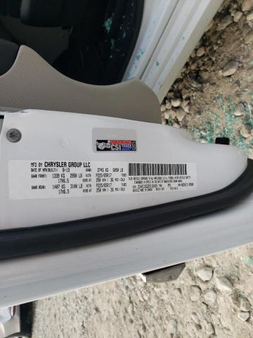 2C4RC1BG2ER132429 - 2014 CHRYSLER TOWN & COU TOURING თეთრი ფოტო 13