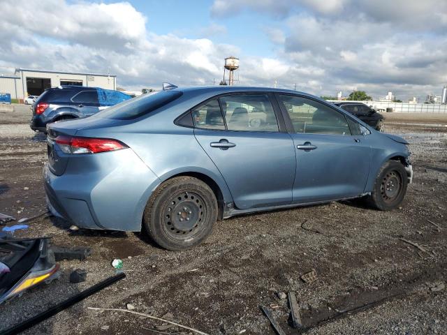 JTDEPRAE9LJ051902 - 2020 TOYOTA COROLLA LE BLUE photo 3