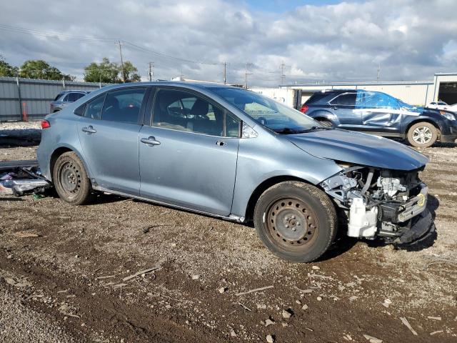 JTDEPRAE9LJ051902 - 2020 TOYOTA COROLLA LE BLUE photo 4