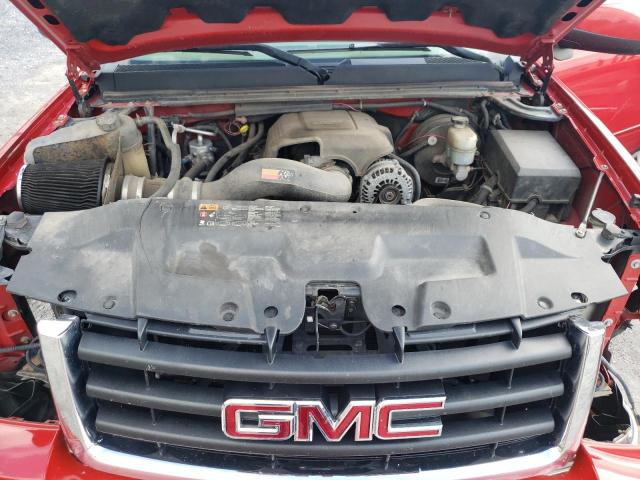 2GTFK13Y171500288 - 2007 GMC NEW SIERRA K1500 RED photo 11