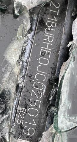 2T1BURHE0JC025019 - 2018 TOYOTA COROLLA L გრაფიტი ფოტო 12