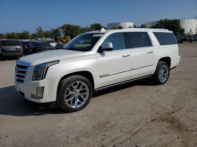 1GYS4JKJXJR163772 - 2018 CADILLAC ESCALADE ESV PREMIUM LUXURY WHITE photo 1