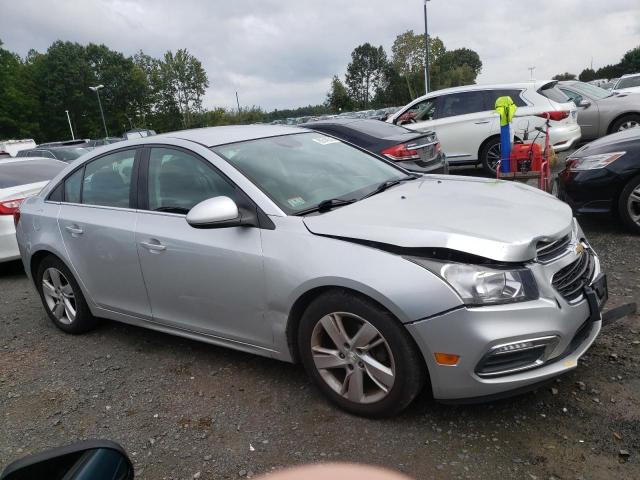 1G1P75SZ8F7292203 - 2015 CHEVROLET CRUZE SILVER photo 4