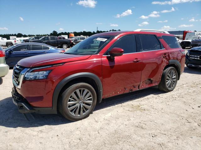 5N1DR3CB5NC226056 - 2022 NISSAN PATHFINDER SL RED photo 1