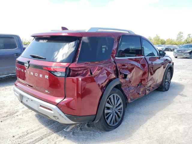 5N1DR3CB5NC226056 - 2022 NISSAN PATHFINDER SL RED photo 3