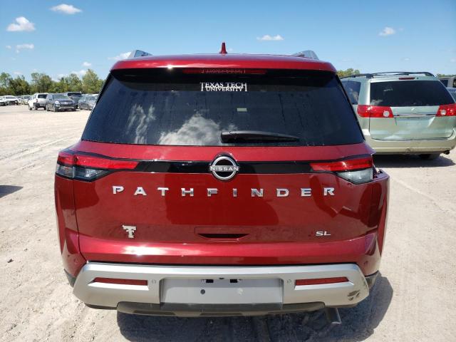 5N1DR3CB5NC226056 - 2022 NISSAN PATHFINDER SL RED photo 6