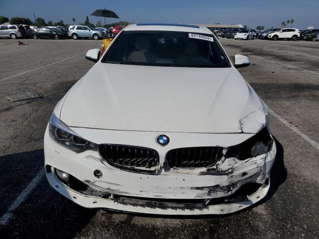 WBA4J1C58JBG80487 - 2018 BMW 430I GRAN COUPE WHITE photo 5