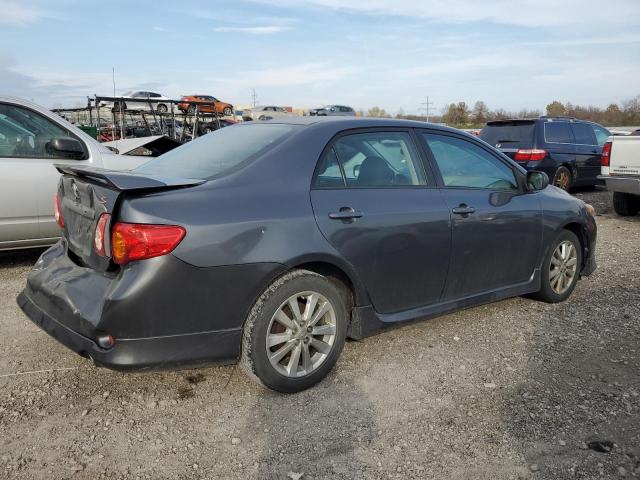 2T1BU40E59C176464 - 2009 TOYOTA COROLLA BASE GRAY photo 3