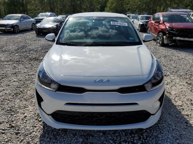 3KPA24AD8PE574161 - 2023 KIA RIO LX WHITE photo 5