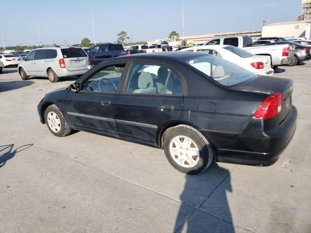 1HGES16365L010580 - 2005 HONDA CIVIC DX VP Schwarz Foto 2