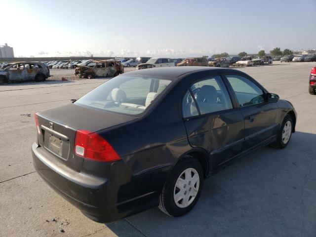 1HGES16365L010580 - 2005 HONDA CIVIC DX VP Schwarz Foto 3
