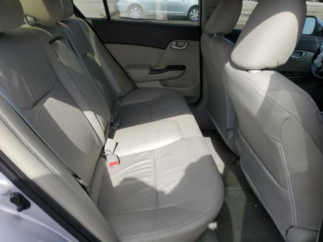 2HGFB2F95CH504518 - 2012 HONDA CIVIC EXL Srebrny zdjęcie 10