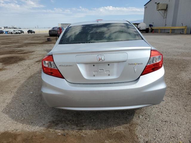 2HGFB2F95CH504518 - 2012 HONDA CIVIC EXL Srebrny zdjęcie 6