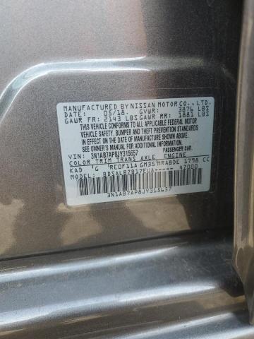 3N1AB7AP8JY315657 - 2018 NISSAN SENTRA S GRAY photo 12