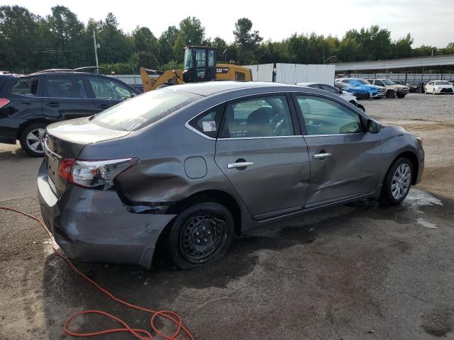 3N1AB7AP8JY315657 - 2018 NISSAN SENTRA S GRAY photo 3