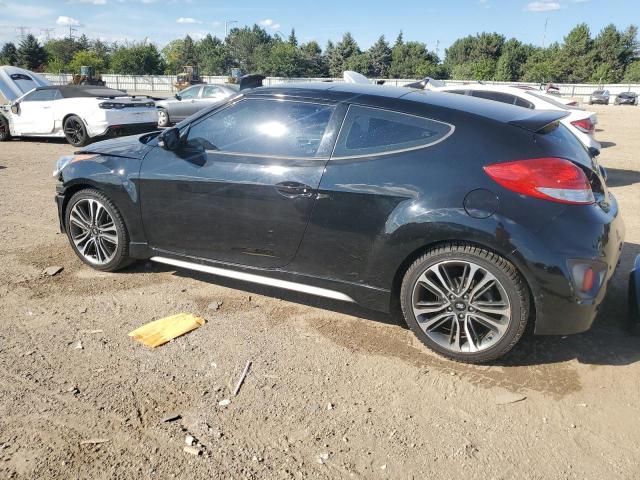 KMHTC6AE5GU257011 - 2016 HYUNDAI VELOSTER TURBO BLACK photo 2