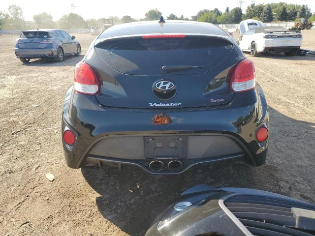 KMHTC6AE5GU257011 - 2016 HYUNDAI VELOSTER TURBO BLACK photo 6