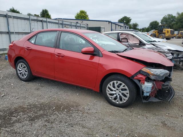 2T1BURHE8HC835783 - 2017 TOYOTA COROLLA L أحمر صورة 4