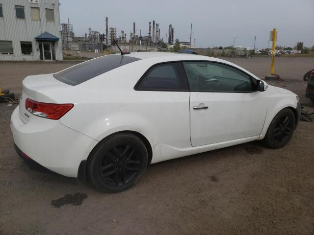 KNAFW6A37B5443897 - 2011 KIA FORTE SX WHITE photo 3